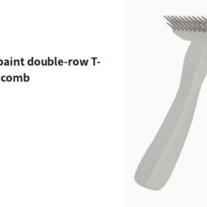 Double-Row T-Shaped Rake Comb