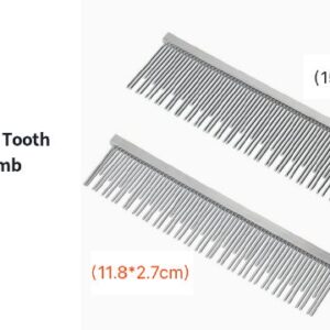 Dual-Length Tooth Steel Comb