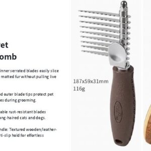 Side-Blade Dematting Comb