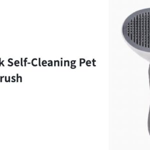 One-Click Self-Cleaning Slicker Brush