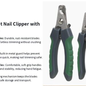 Plier-Style Nail Clipper with Safety Guard