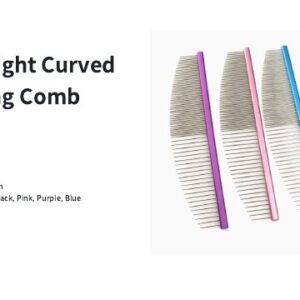 Lightweight Curved Grooming Comb