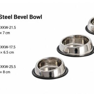 Stainless Steel Bevel Bowl
