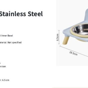 Elevated Stainless Steel Pet Bowl
