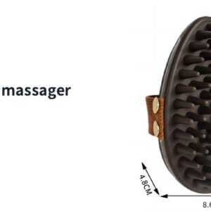 Oval Pet Bath Massager