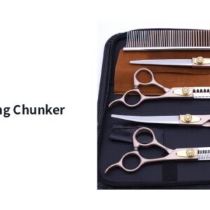 Pet Grooming Chunker Shears Set