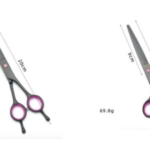 Rose Gold Curved Grooming Shears
