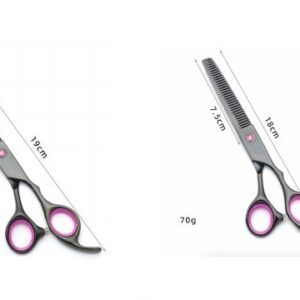 Rose Gold Grooming Scissors Set