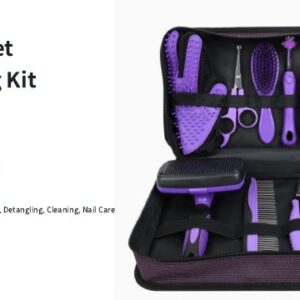 9-Piece Pet Grooming Kit