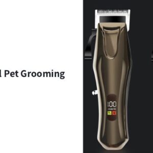 Professional Pet Grooming Clipper - LCD Display