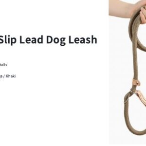 P-Chain Slip Lead Dog Leash