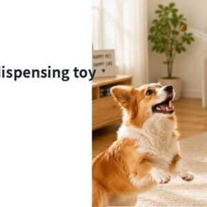 Pet Treat-Dispensing Launcher Toy