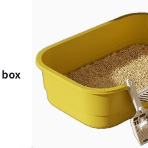 Open Cat Litter Box