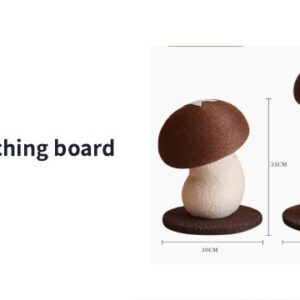 Mushroom Cat Scratching Board