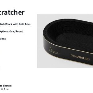Oval Cat Scratcher Bed
