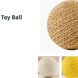Sisal Cat Toy Ball